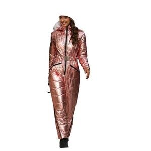 Metallic Pink Jumpsuit